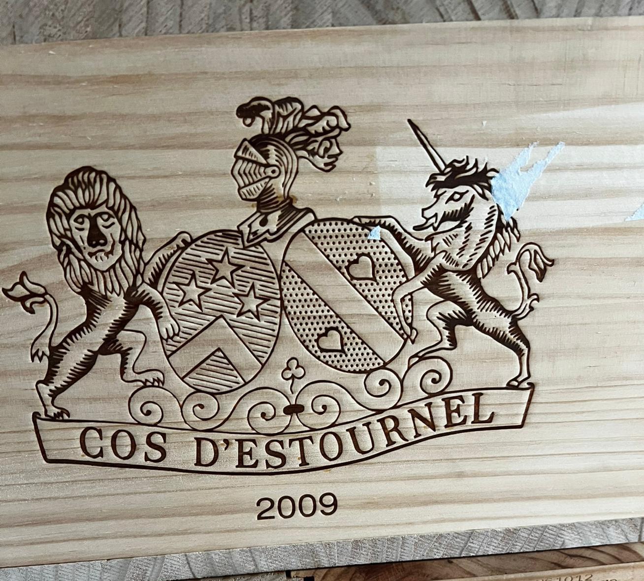 Chateau Cos d’Estournel 2009 OWC RP100 Pack of 12 Bottles
