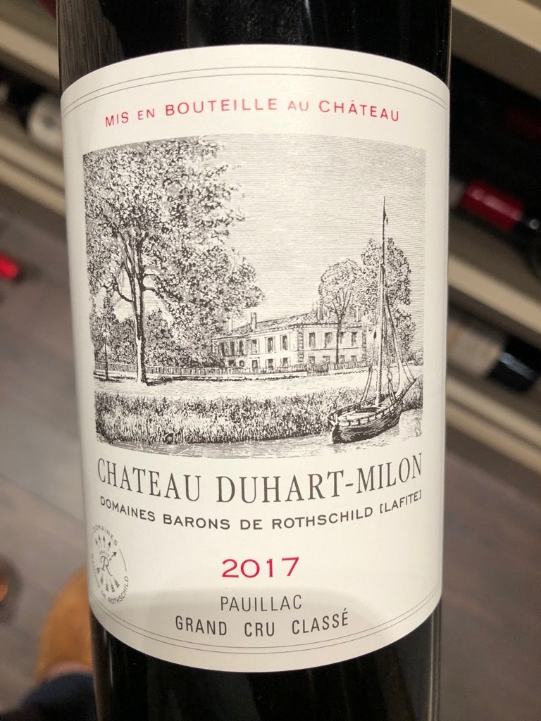 Chateau Duhart Milon 2017